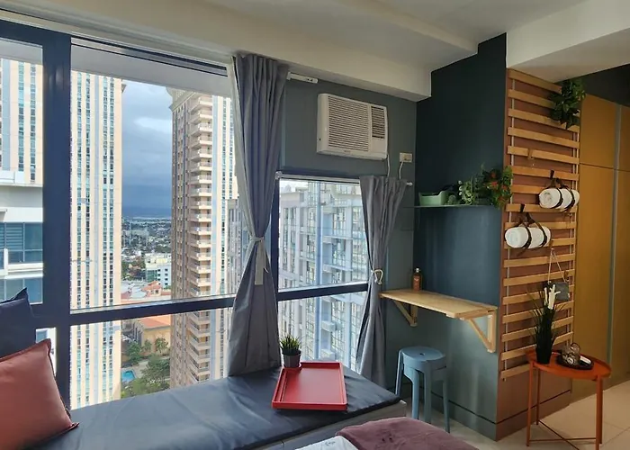 Apartment 22e Bgc Unit 3 Mins Walk To The Venice Grand Canal Mall Pet Friendly *